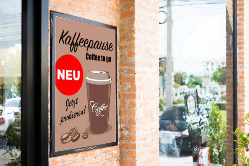 Werbeplakate Gastronomie zum Ausdrucken