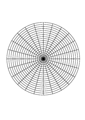 Kreisdiagramm - Diagramm-Formblatt Kreisdiagramm.