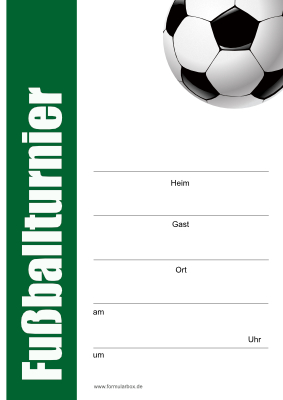 Fussball Plakat Poster Mit Grafik Fur Fussballturnier Pdf Vorlage Zum Ausdrucken