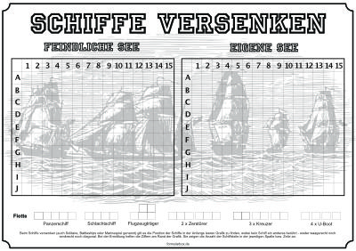Spiele: Schiffe versenken, Seeschlacht. PDF Datei