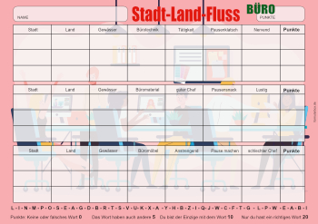 Stadt Land Fluss Buro Pdf Vorlage Zum Ausdrucken