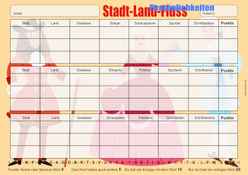 Spiele: Stadt Land Fluss, Persönlichkeiten. PDF Datei