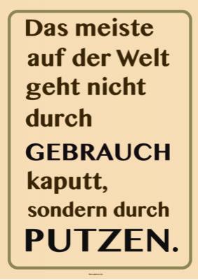 Zitate, Texte, Schilder: Zitat: Geht nicht kaputt. PDF Datei