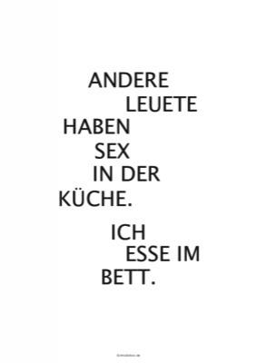 Zitate, Texte, Schilder: Text: Sex in der Küche. PDF Datei