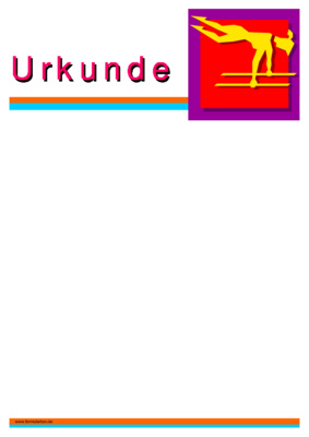 Urkunde Barren in Gelb - Blanko Urkunde, modernes Design mit Barren (Gelb) Pictogram.