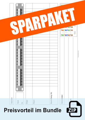 Computer, Technik: Belegung Patchfeld und Sicherungskasten (PDF), Sparpaket. ZIP Datei