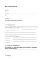 Beratungsvertrag (Word)