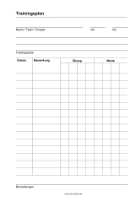 Trainingsplan 14 Tage (Word)