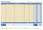 Provisionsabrechnung, Deckungsbeitrag (Excel)