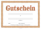 Gutschein 'Kordel'
