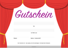 Gutschein 'Theater, Kino'