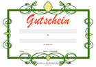 Gutschein 'Antik'