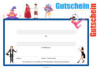 Gutschein 'Musical, Theater, Show'
