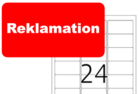 Herma-Etikett 4645: Reklamation