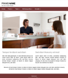 Website Template Arztpraxis  'Brown'