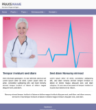 Website Template Arztpraxis  'Lila'