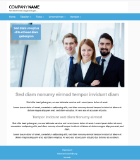 Website Template Business 'Blue'