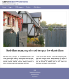 Website Template Ferienwohnung  'Lila'