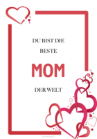 Karte Beste Mom, Herzen
