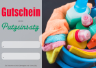 Erlebnisgutschein Putzeinsatz