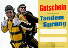 Erlebnisgutschein Fallschirm Tandem Sprung
