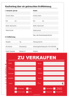Kfz-Kaufvertrag, Privat (PDF) Vorteilspaket