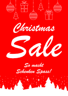 Plakat, Christmas Sale