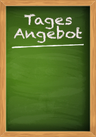 Restaurant Plakat Kreidetafel, Tages Angebot