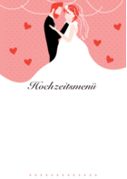 Speisekarte Hochzeitsmenü