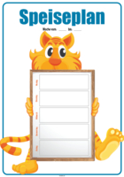 Speiseplan Kinder (Löwe)