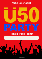 Plakat Ü50 Party