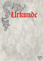 Urkunde Floral, Marmor (bold)