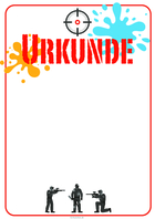 Urkunde Paintball, Rot I