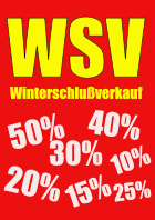 Plakat 'WSV - Rot' - XXL-Plakat