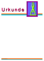 Urkunde Reck (Blanko)